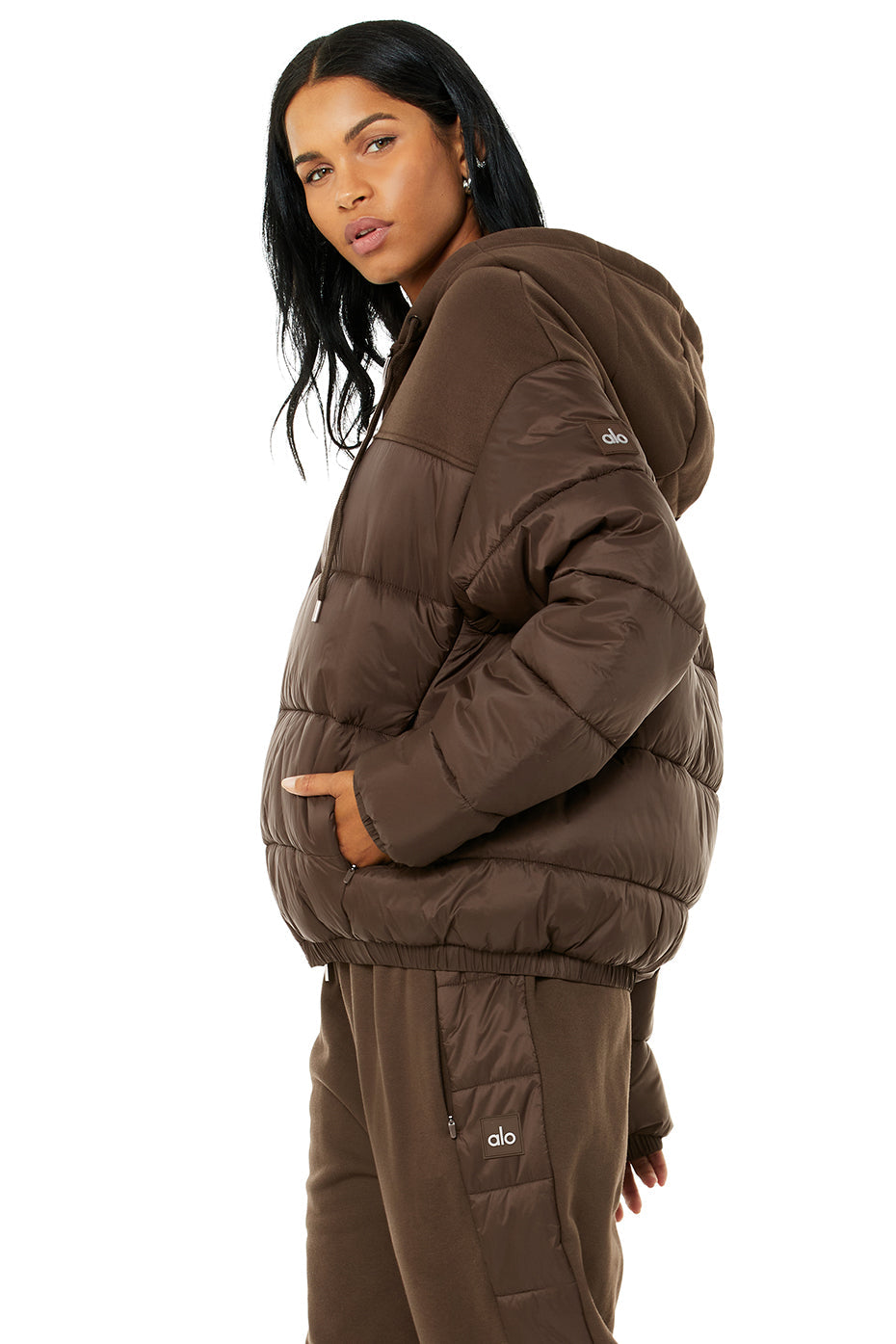 Mash Up Jacket - Espresso