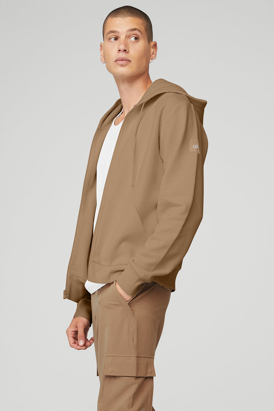 Everyday Full Zip Hoodie - Gravel