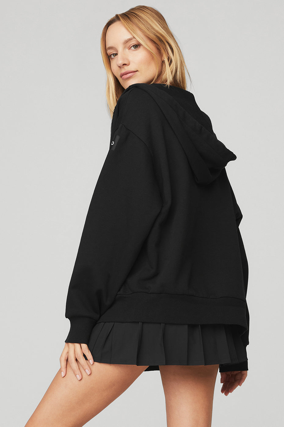 Everyday Full Zip Hoodie - Black