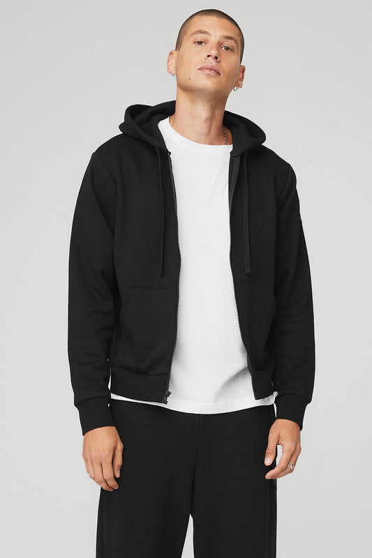 Everyday Full Zip Hoodie - Black