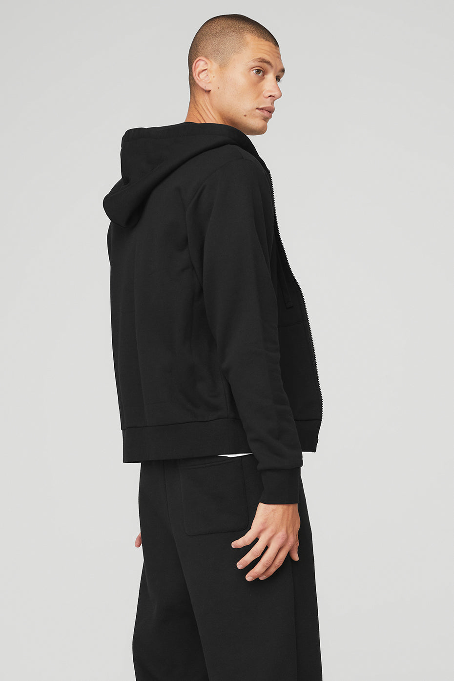 Everyday Full Zip Hoodie - Black