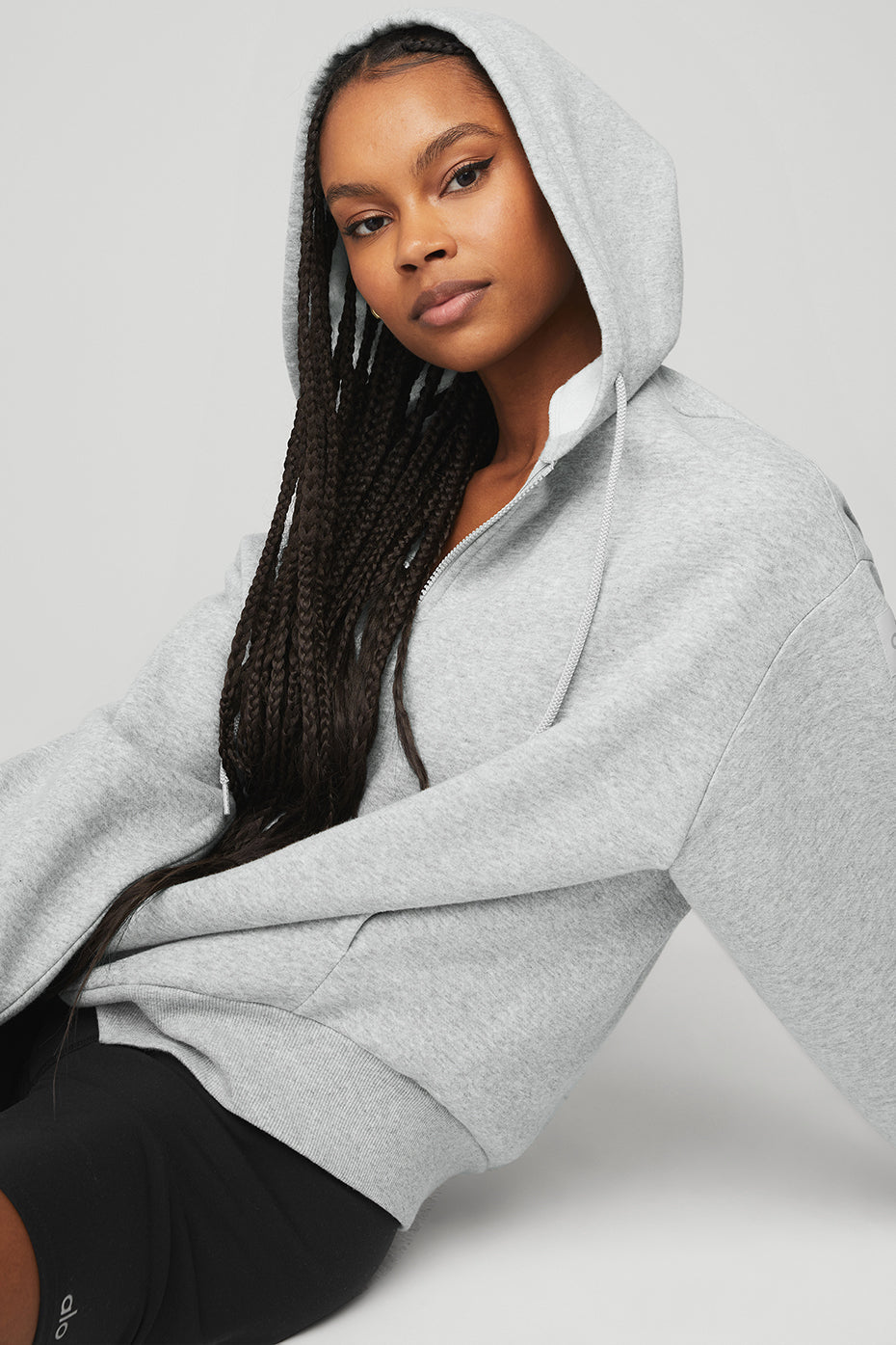 Everyday Full Zip Hoodie - Athletic Heather Grey
