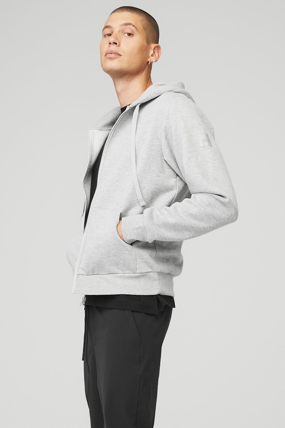 Everyday Full Zip Hoodie - Athletic Heather Grey