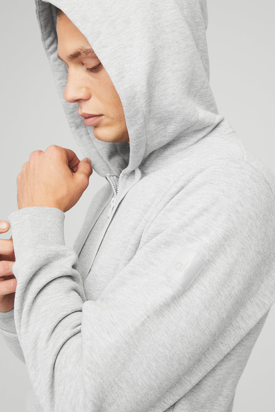 Everyday Full Zip Hoodie - Athletic Heather Grey