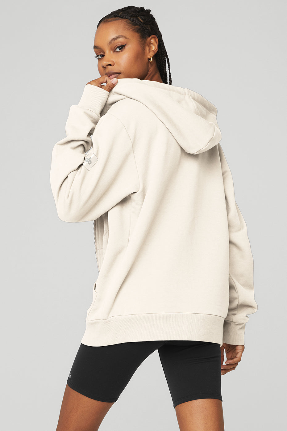 Everyday Full Zip Hoodie - Ivory