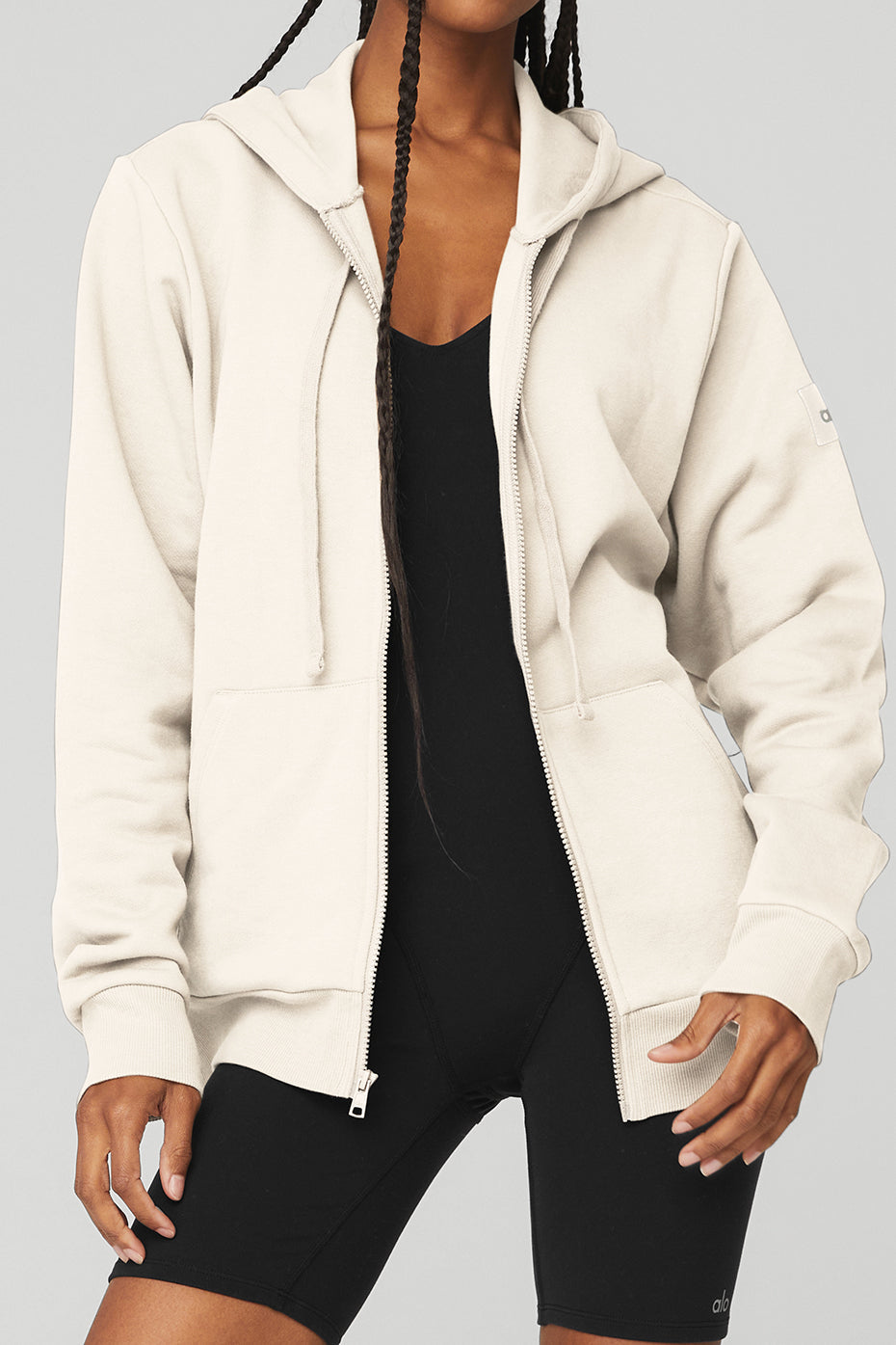Everyday Full Zip Hoodie - Ivory