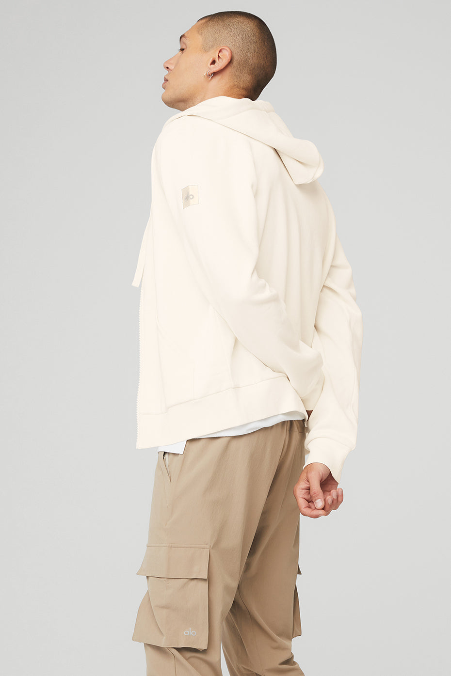 Everyday Full Zip Hoodie - Ivory