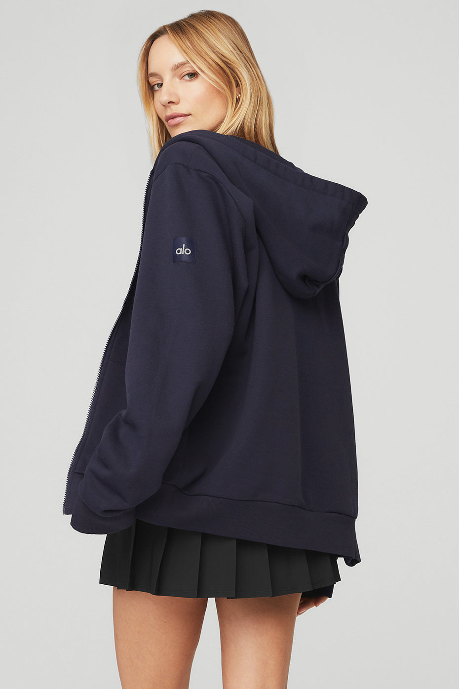 Everyday Full Zip Hoodie - True Navy