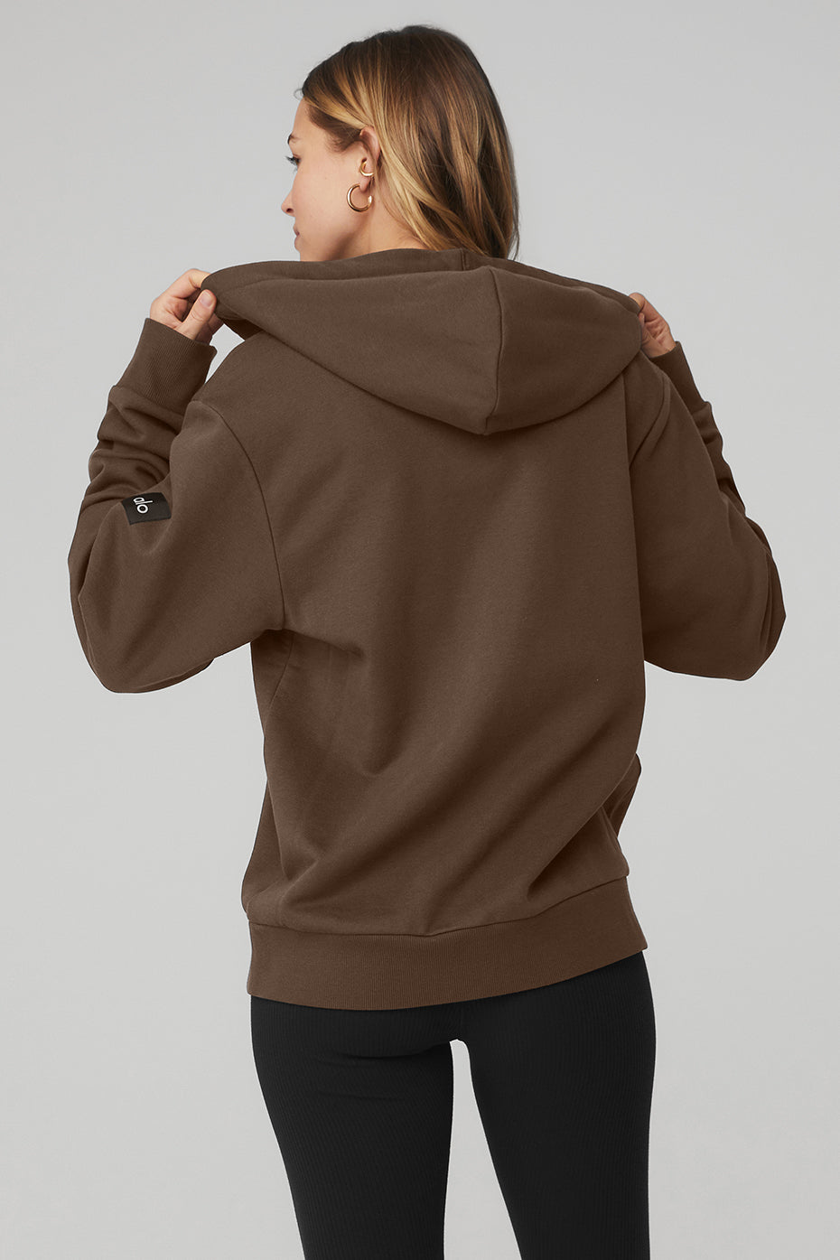 Everyday Full Zip Hoodie - Espresso