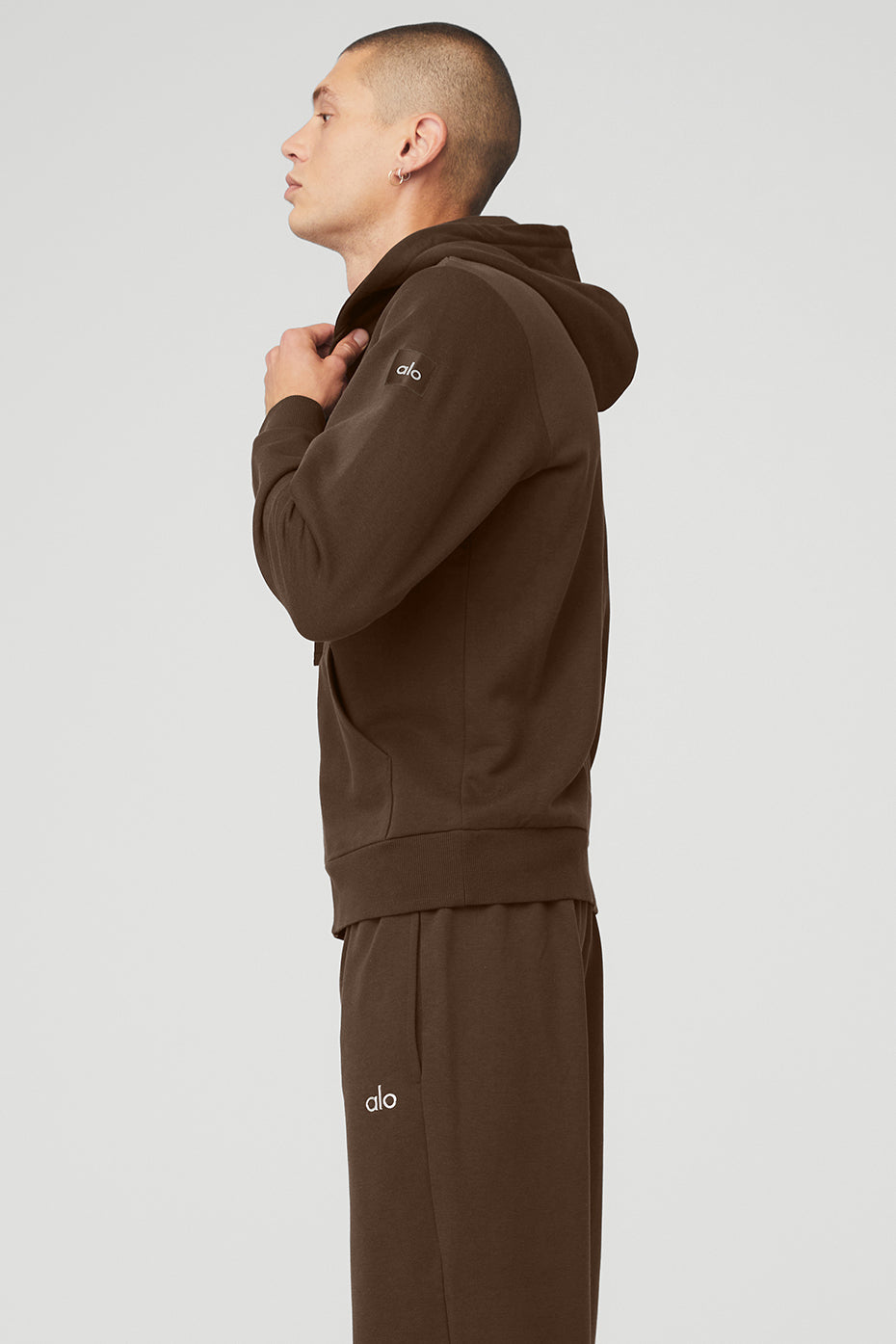 Everyday Full Zip Hoodie - Espresso