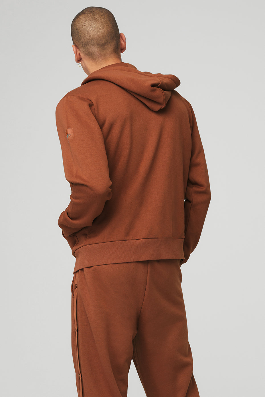 Everyday Full Zip Hoodie - Rust