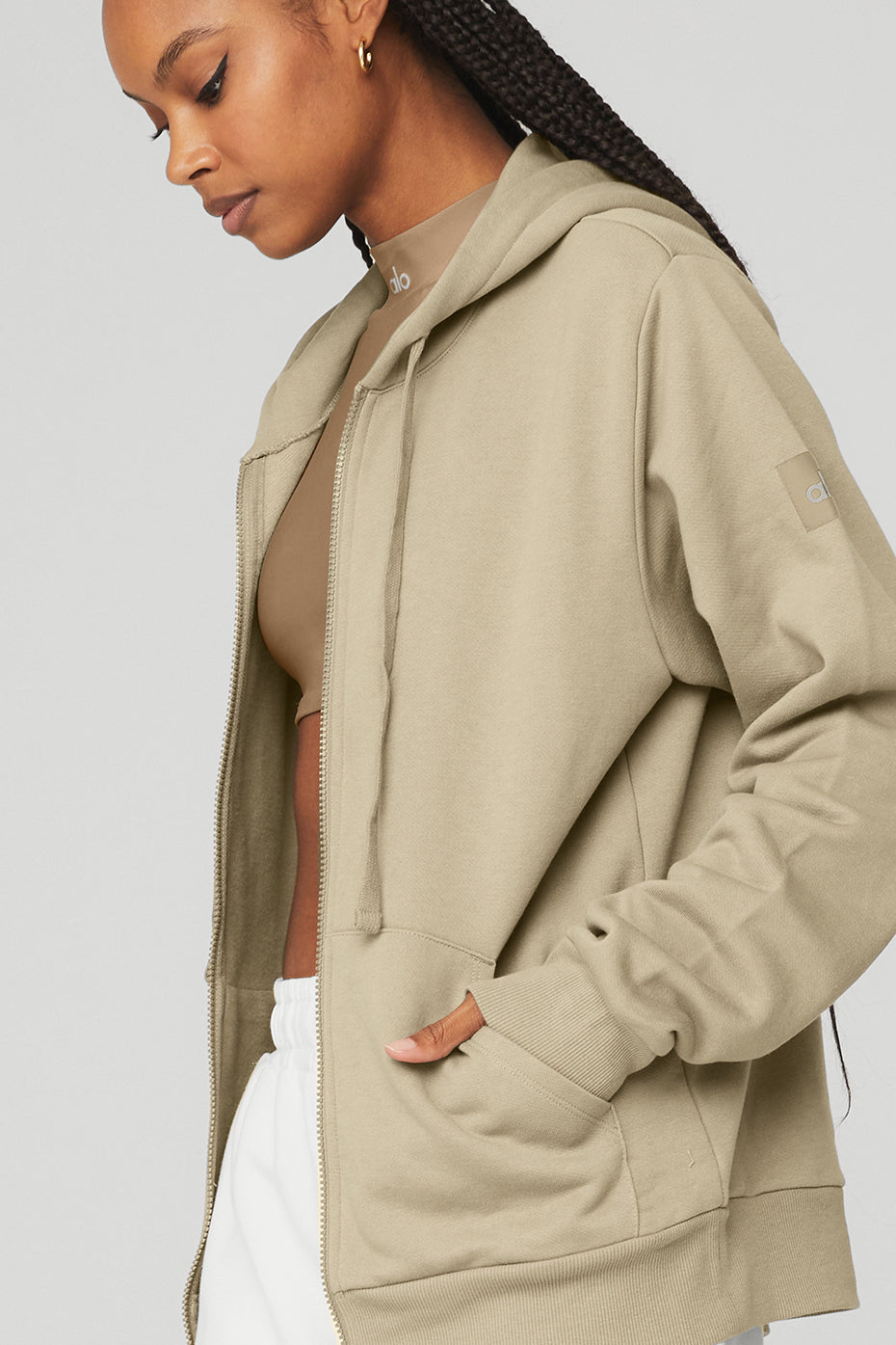 Everyday Full Zip Hoodie - California Sand
