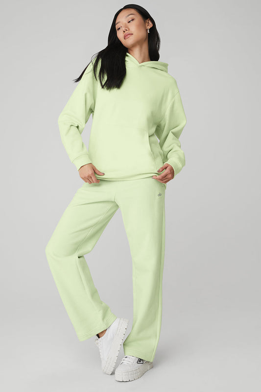 Renown Hoodie & Renown Sweatpant Set - Limelight