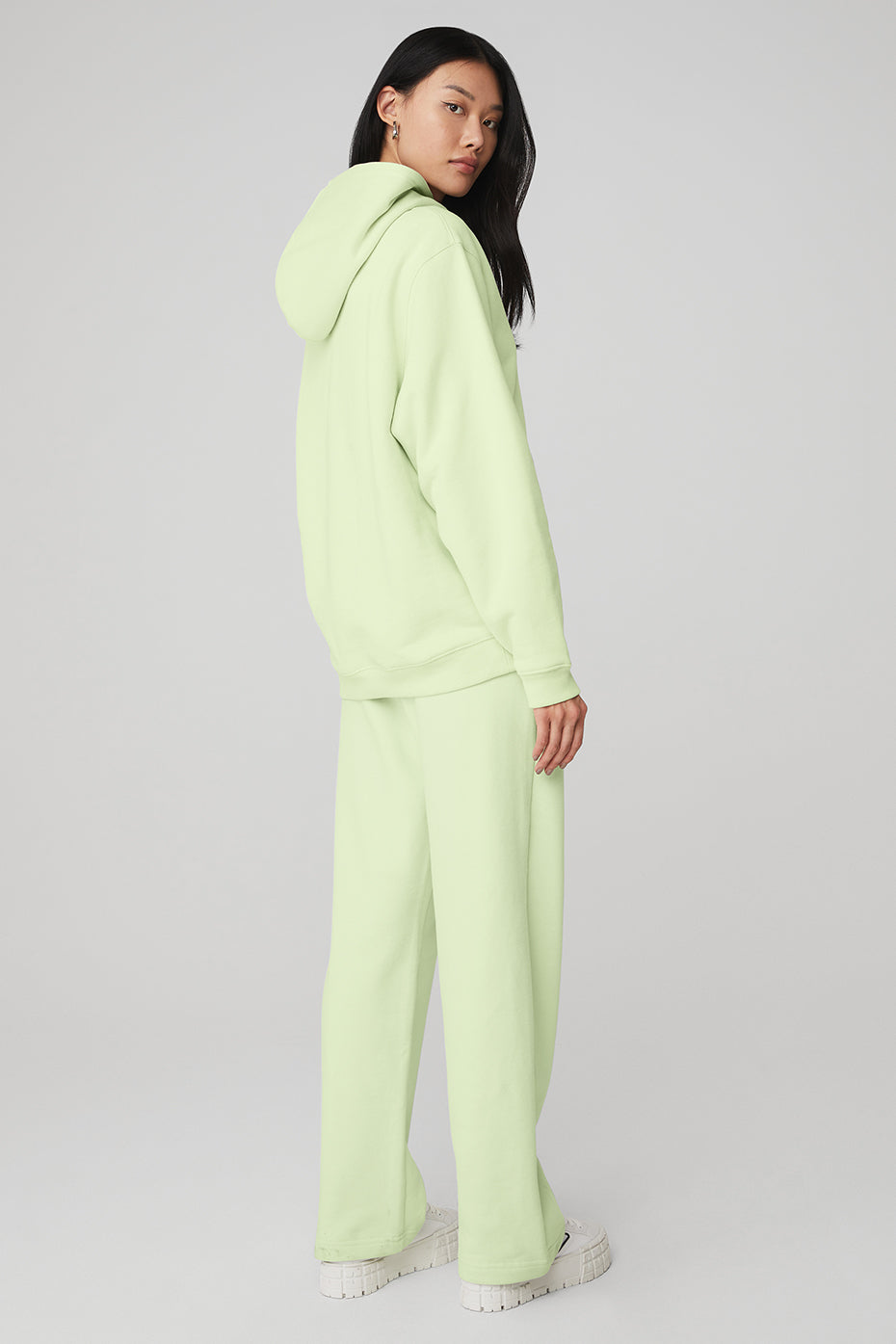 Renown Hoodie & Renown Sweatpant Set - Limelight
