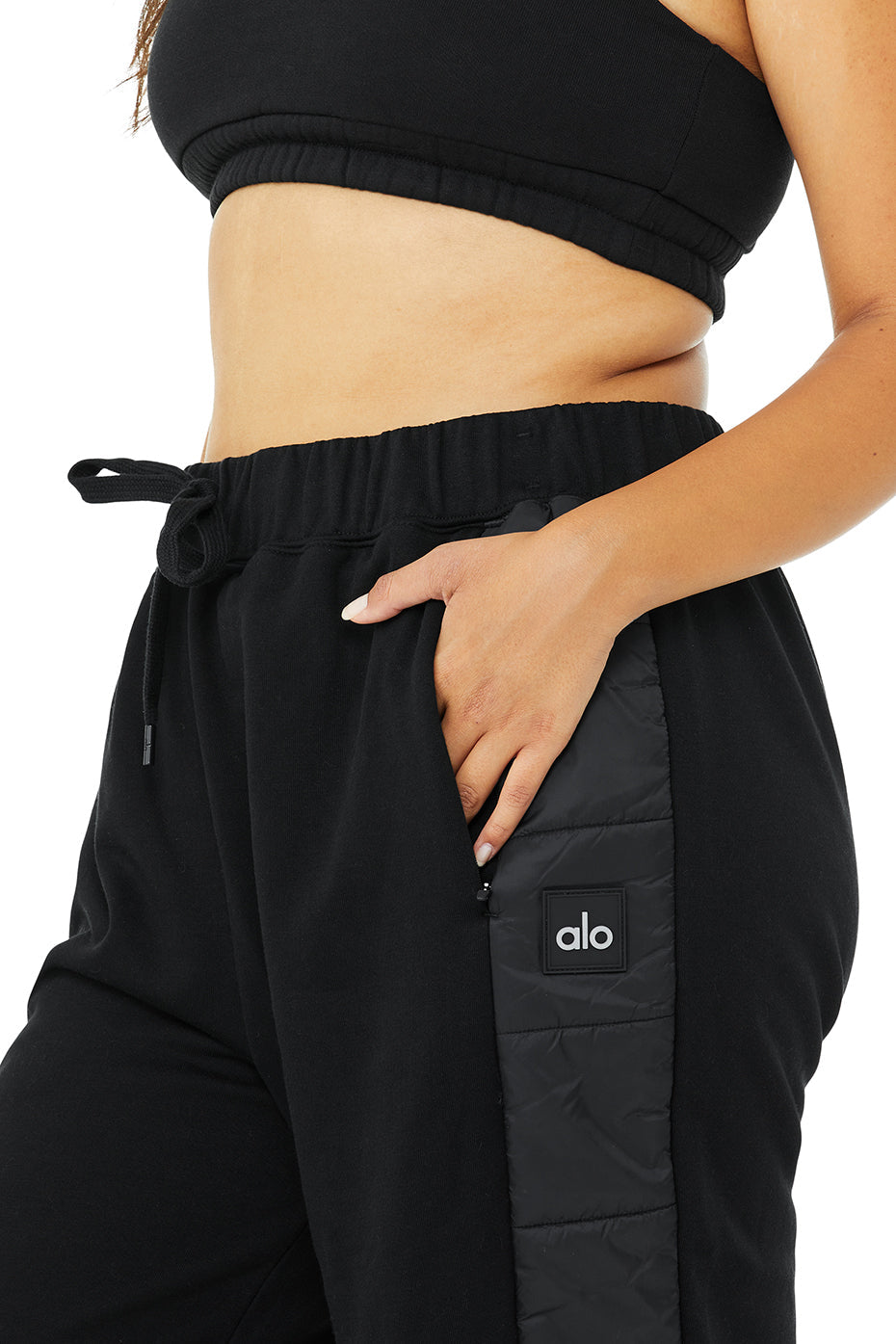 Mash Up Sweatpant - Black