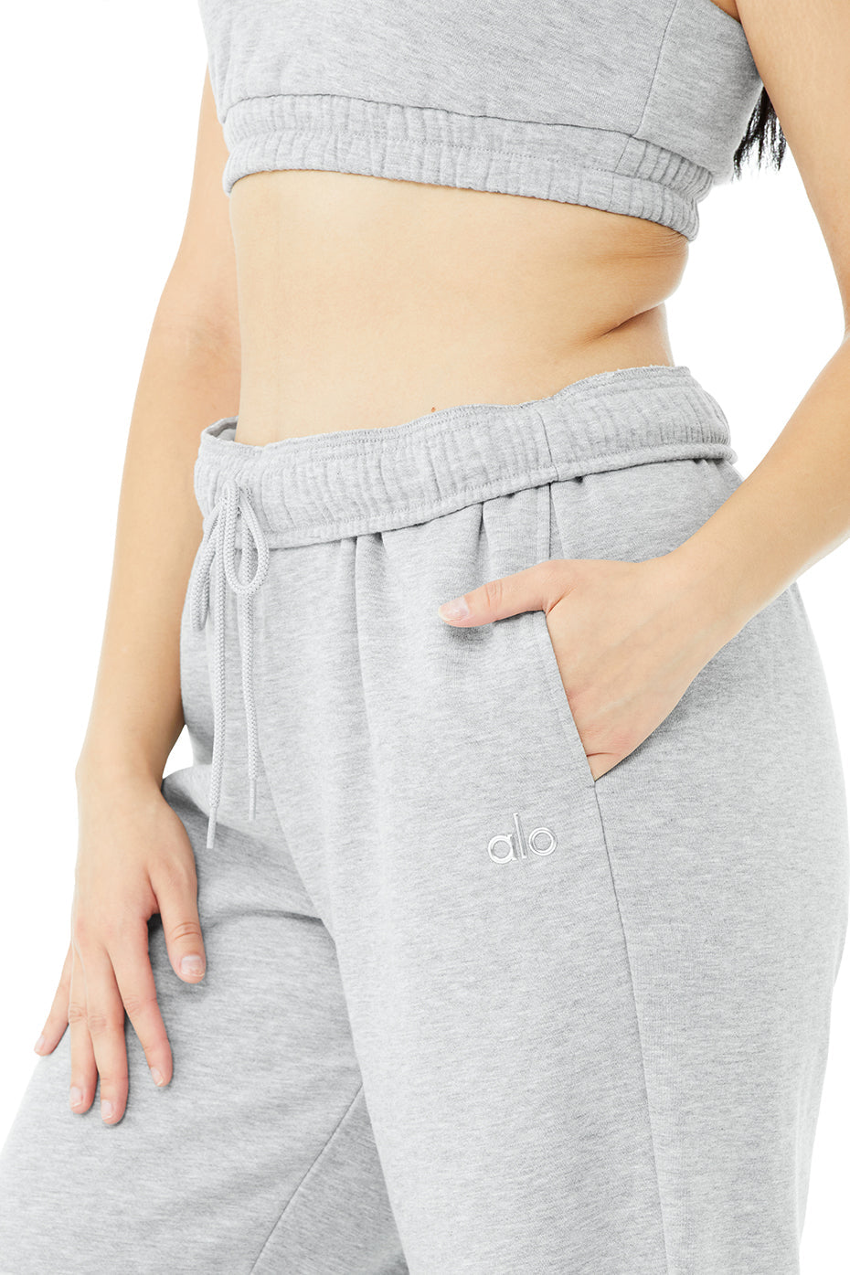 Accolade Straight Leg Sweatpant - Athletic Heather Grey