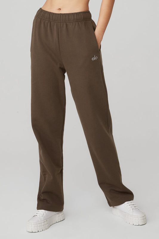 Accolade Straight Leg Sweatpant - Espresso