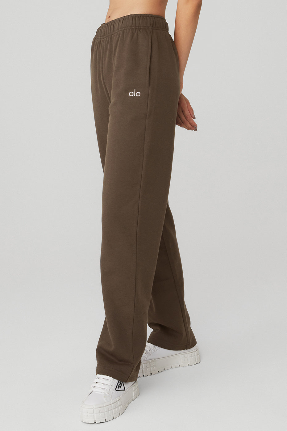 Accolade Straight Leg Sweatpant - Espresso