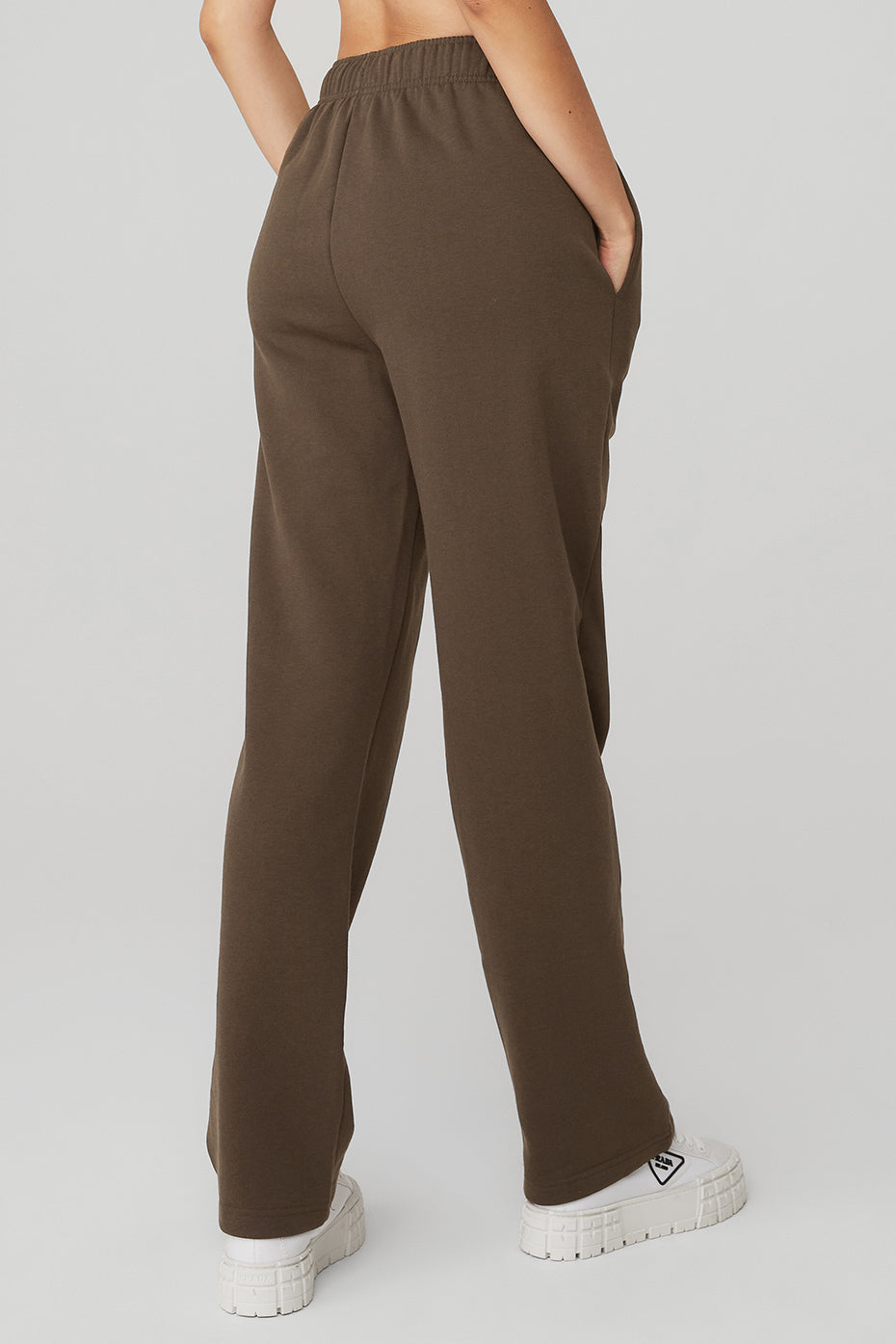 Accolade Straight Leg Sweatpant - Espresso