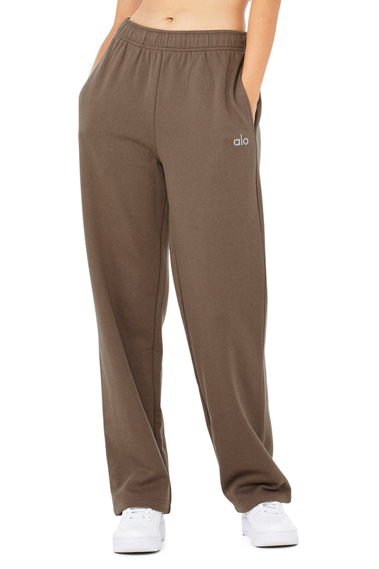 Accolade Straight Leg Sweatpant - Hot Cocoa