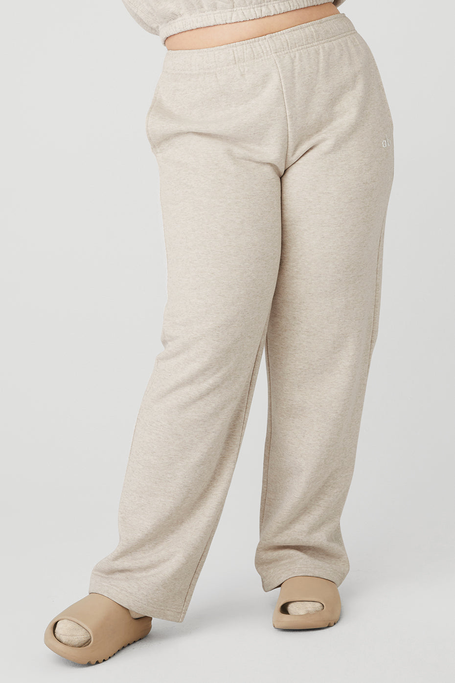 Accolade Straight Leg Sweatpant - Oatmeal Heather