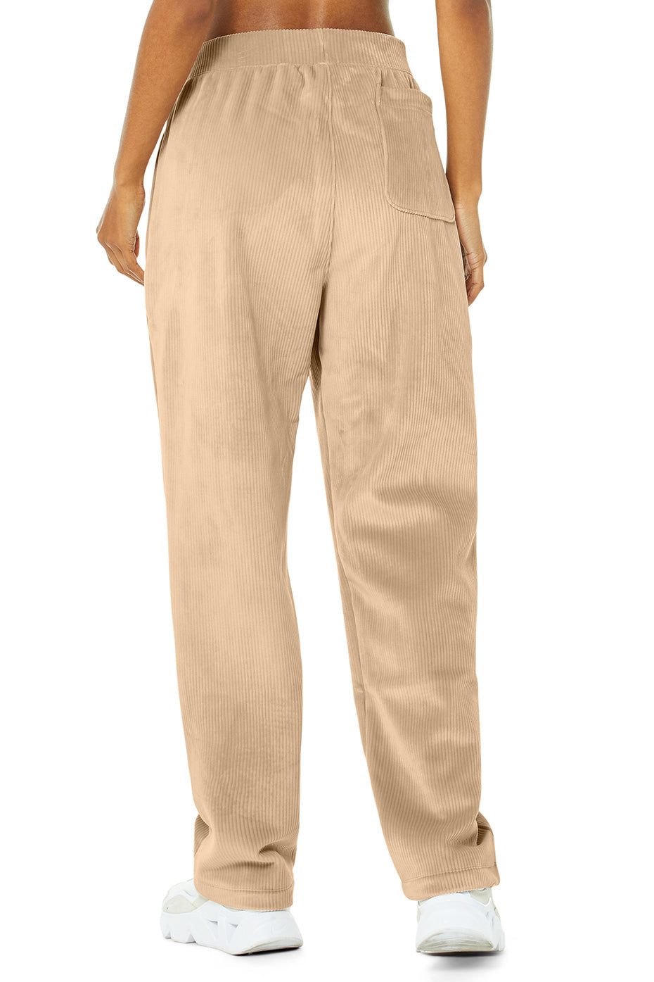 Velour Baller Pant - Sand Dune