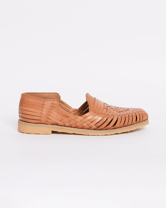 Huarache Shoe in Tan