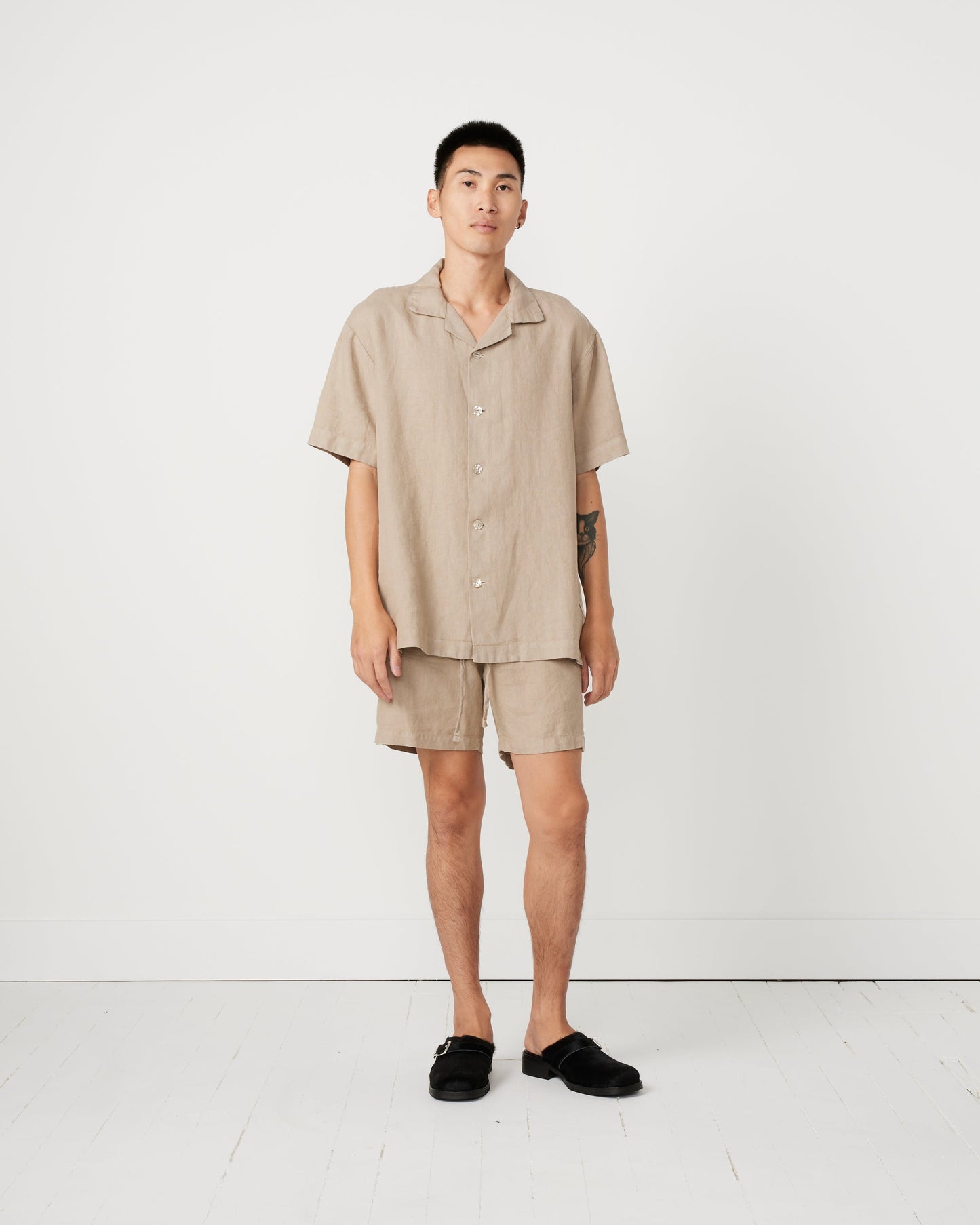 Linen Haus Shirt in Desert