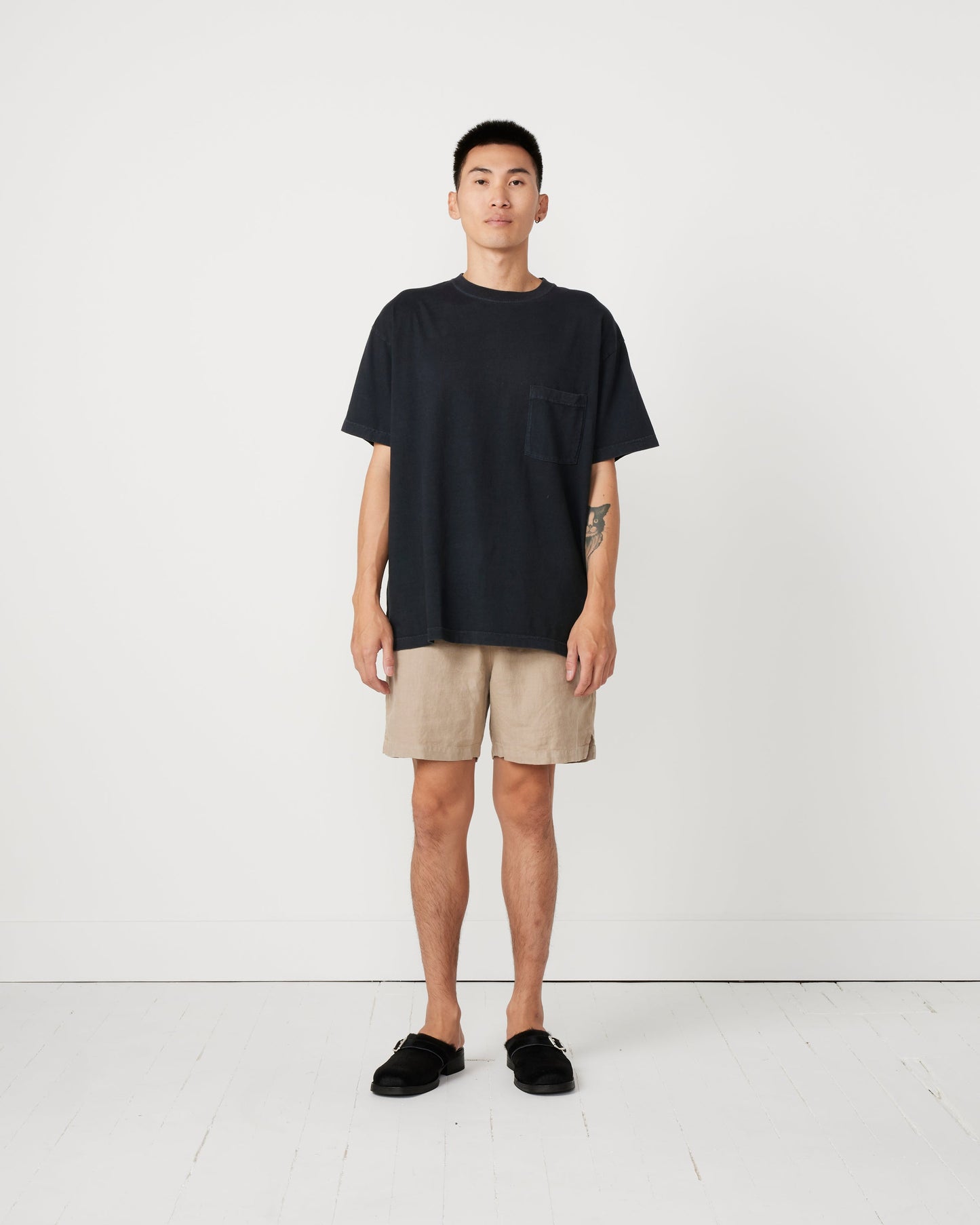 Big Pocket Tee in Techno
