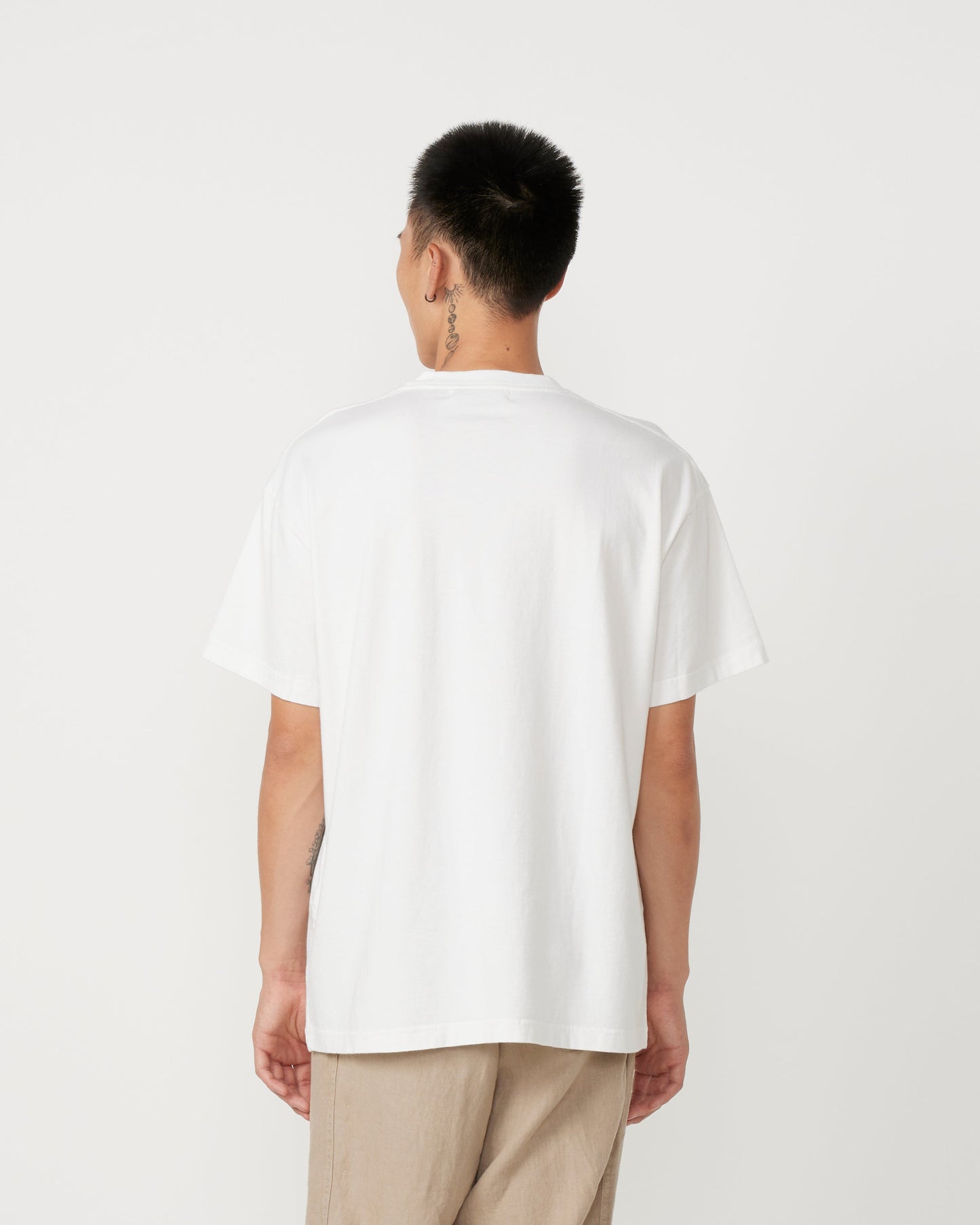 Big Pocket Tee in White