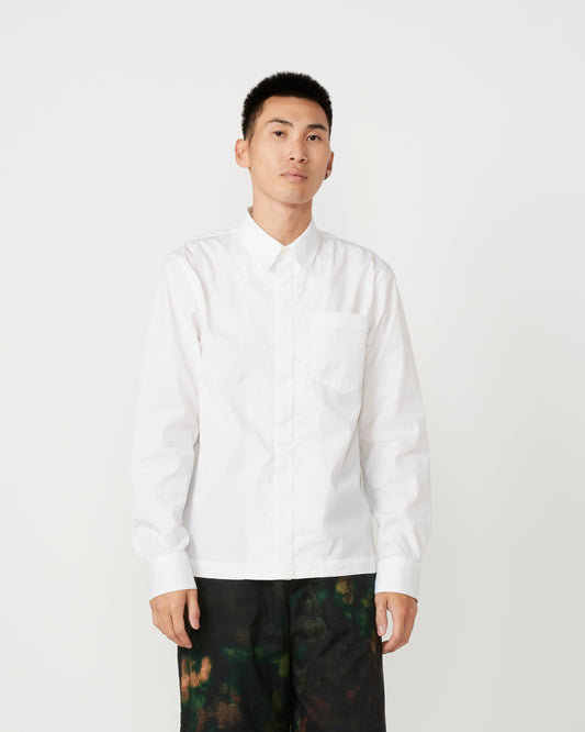 Corran Long Sleeve Shirt in White