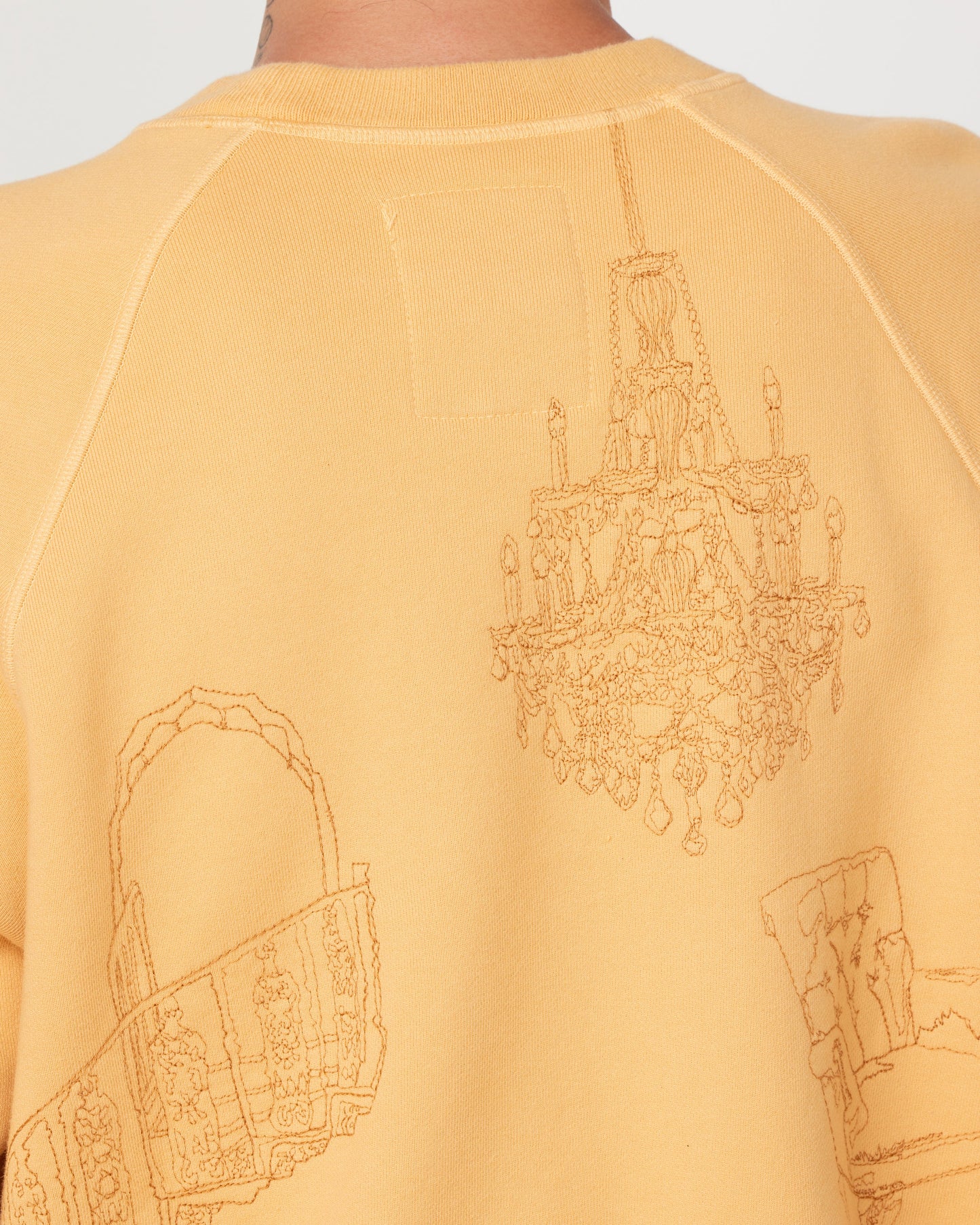 Ballet Crewneck in Sunflower