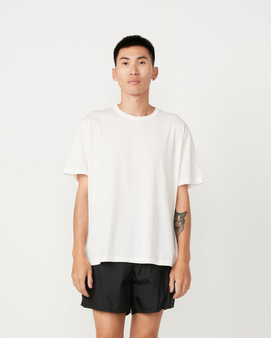 New Box T-Shirt Clean Jersey in White