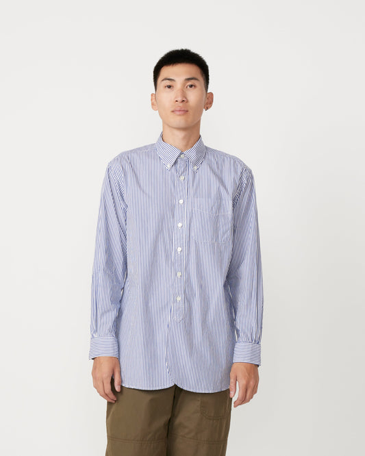 19 Century BD Shirt in Blue Candy Stripe