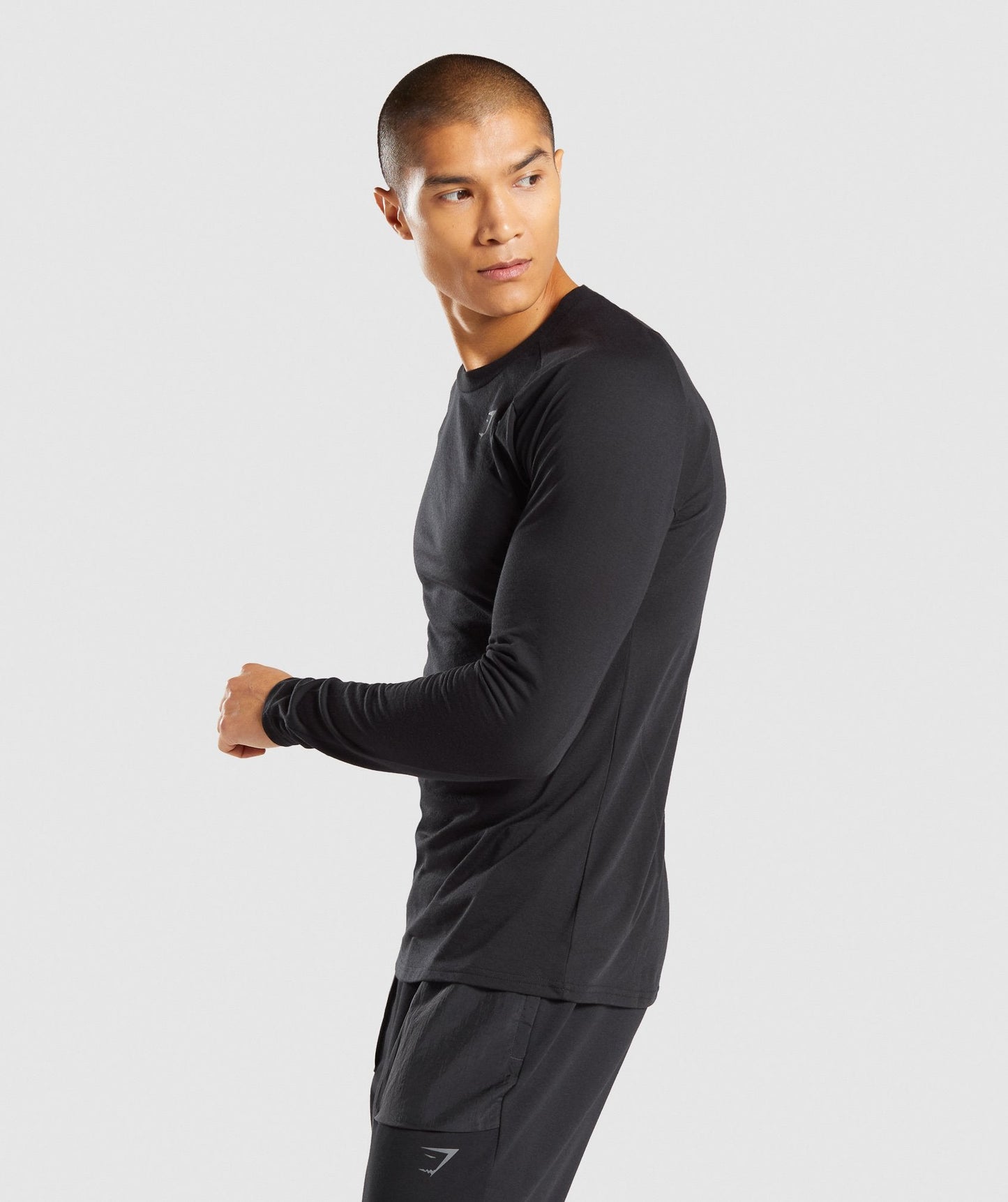 Gymshark Venture Long Sleeve T-Shirt - Black