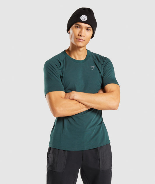 Gymshark Venture T-Shirt - Dark Green