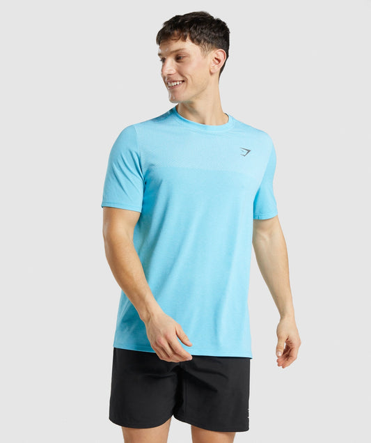 Gymshark Vital T-Shirt - Light Blue Marl