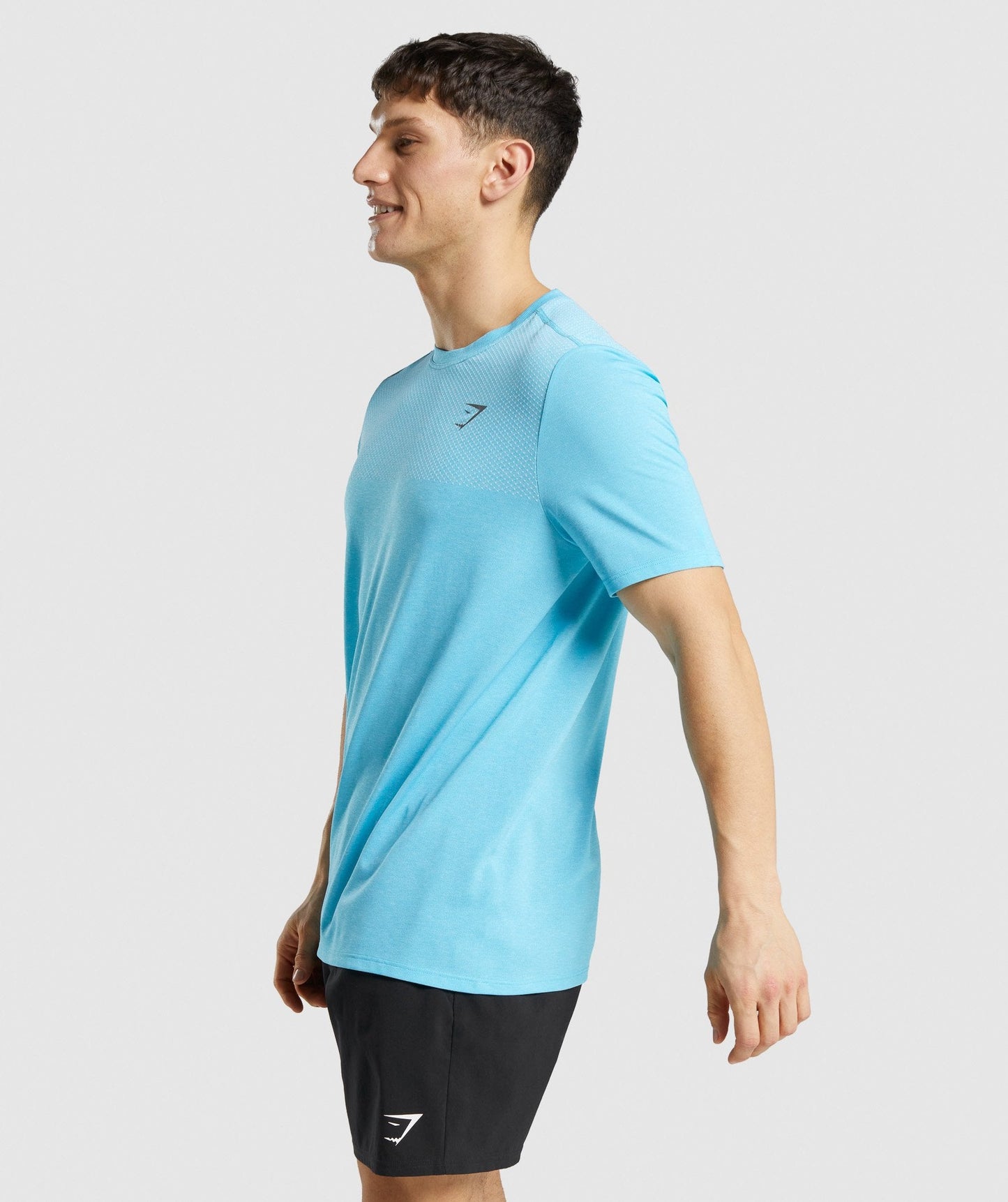 Gymshark Vital T-Shirt - Light Blue Marl