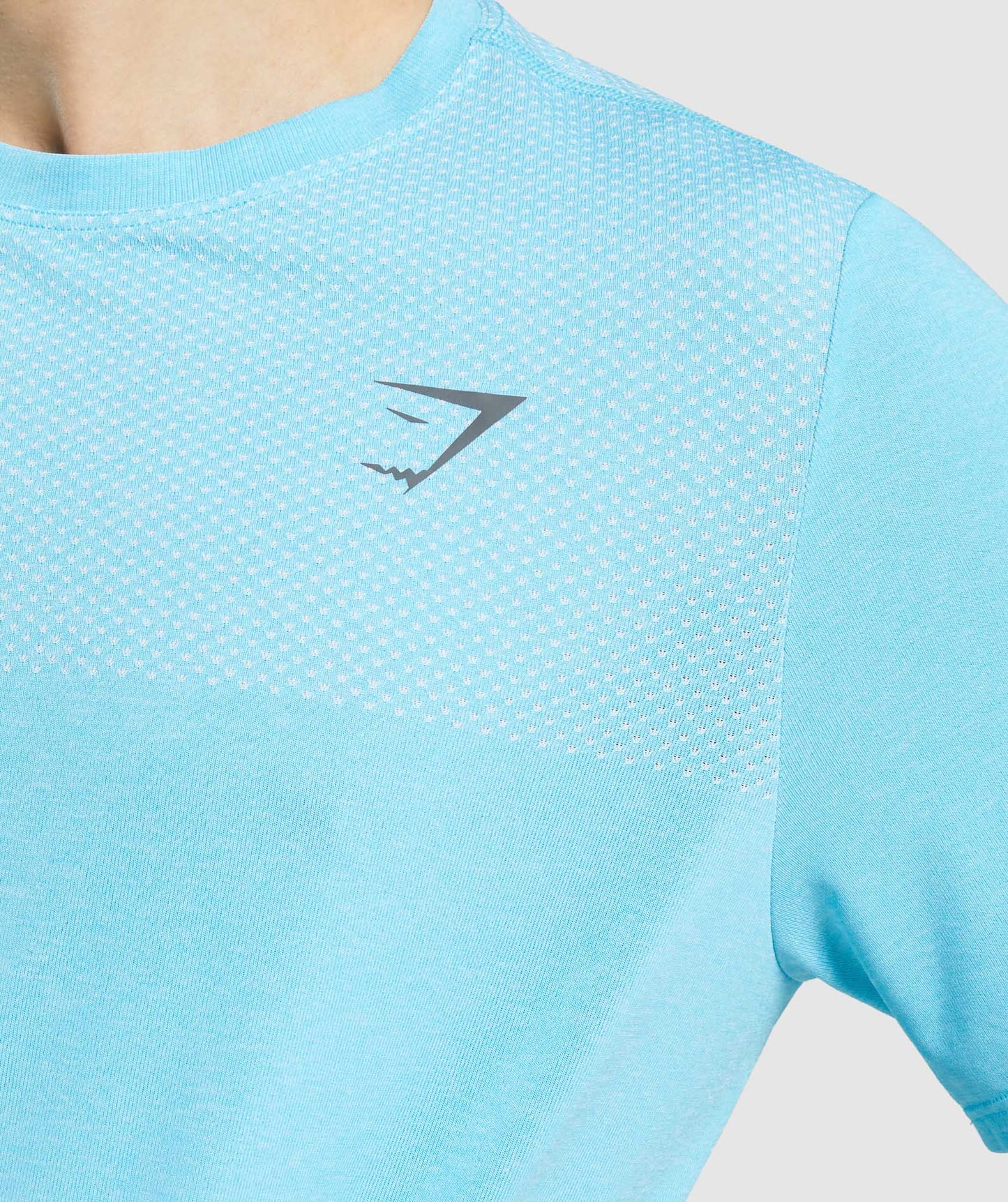 Gymshark Vital T-Shirt - Light Blue Marl