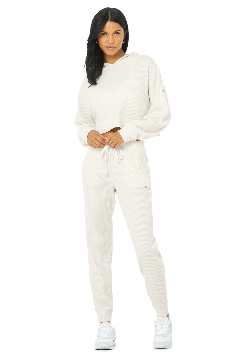 Muse Sweatpant & Hoodie Set - Ivory