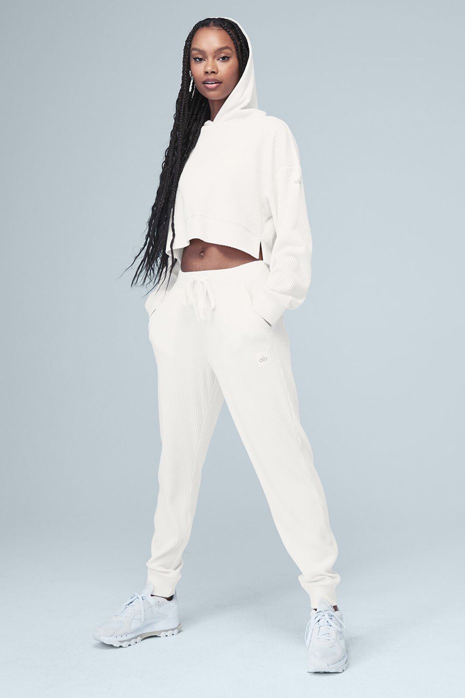 Muse Sweatpant & Hoodie Set - Ivory