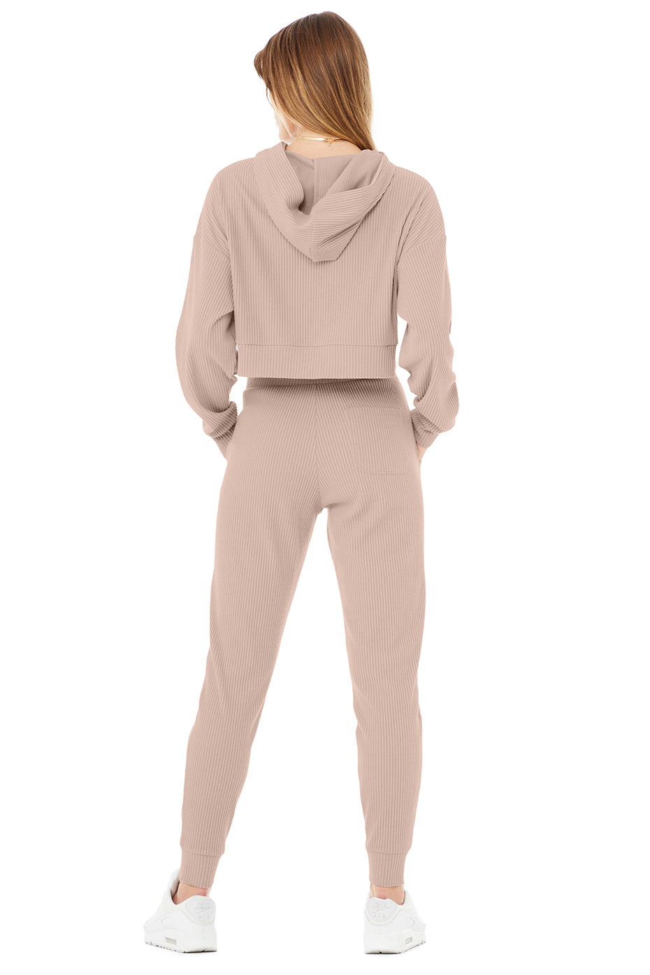 Muse Sweatpant & Hoodie Set - Dusty Pink