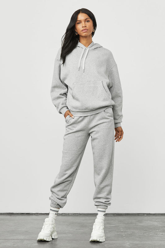 Accolade Hoodie & Accolade Sweatpant Set - Athletic Heather Grey