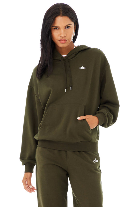 Accolade Hoodie - Dark Olive