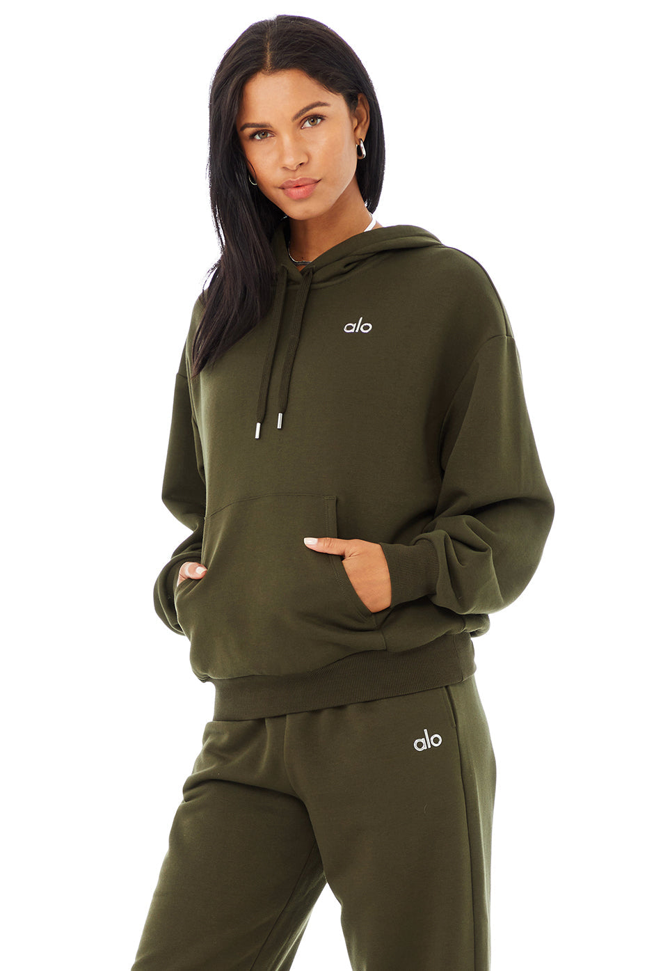 Accolade Hoodie - Dark Olive