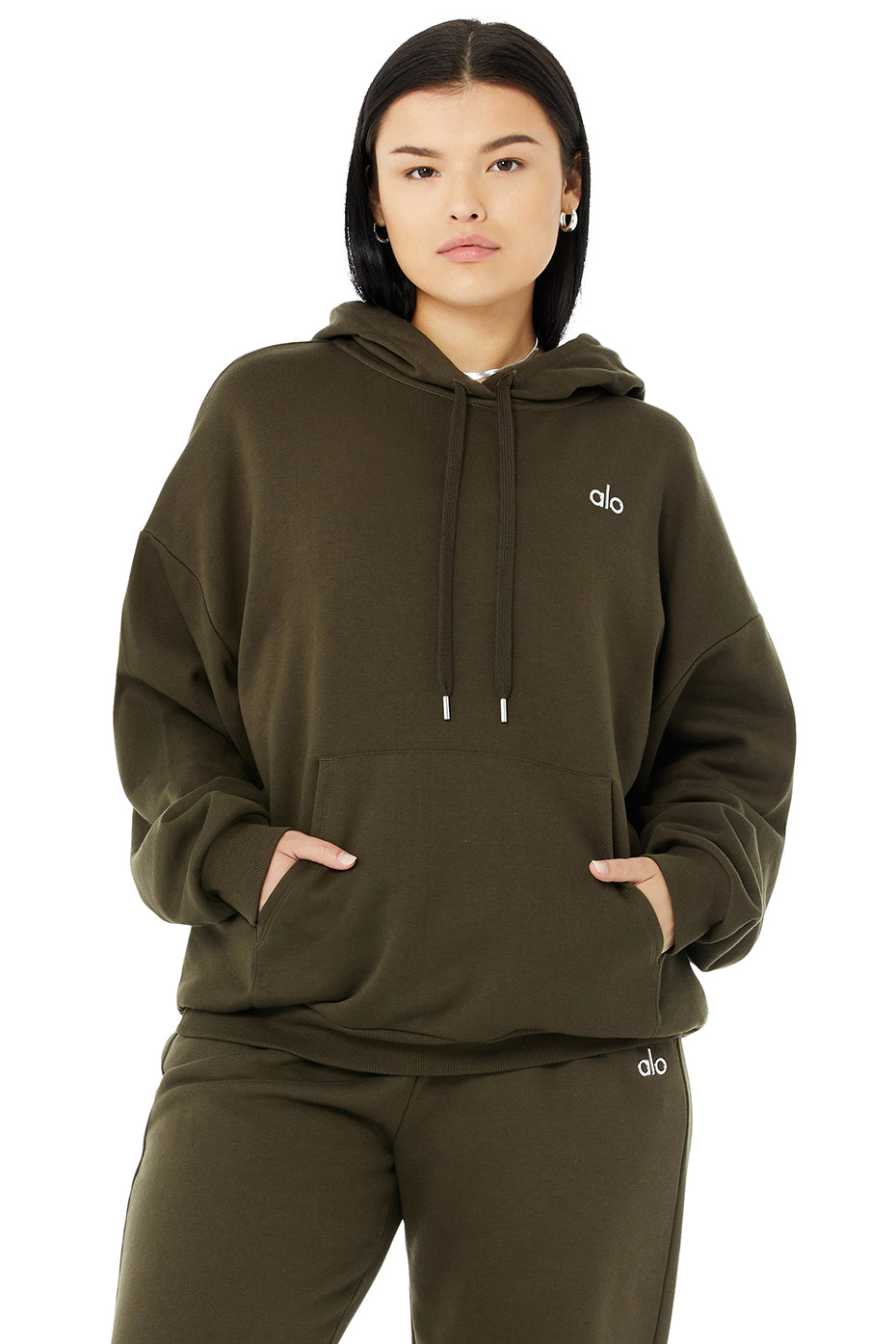 Accolade Hoodie - Dark Olive