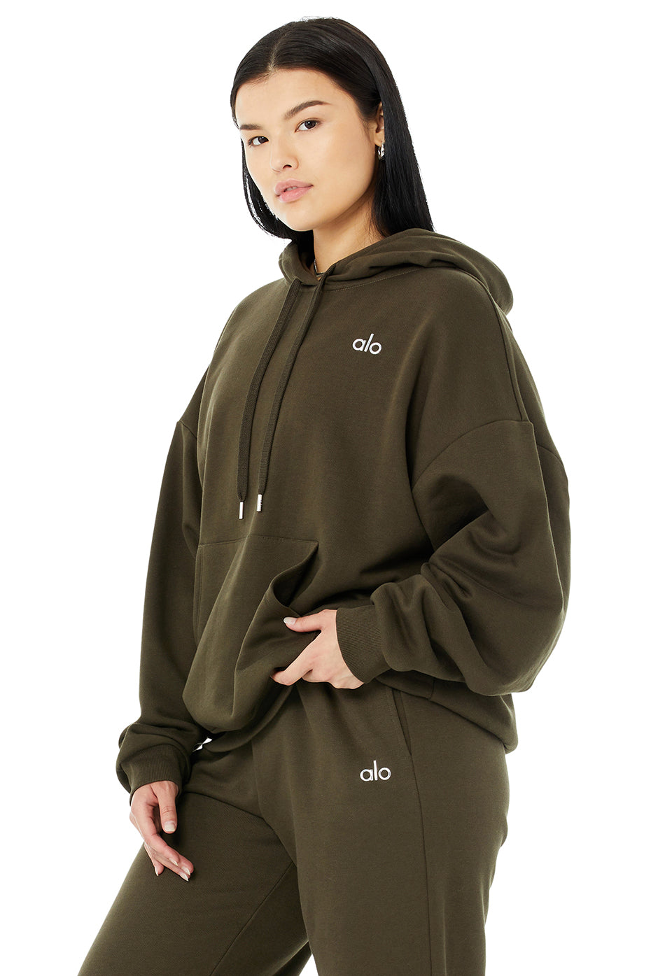 Accolade Hoodie - Dark Olive