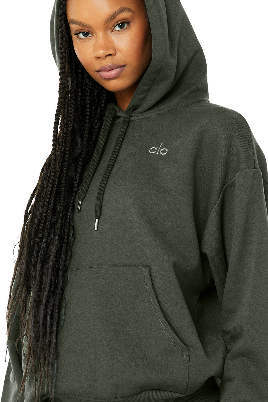 Accolade Hoodie & Accolade Straight Leg Sweatpant Set - Dark Cactus