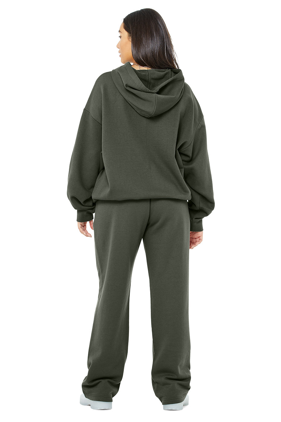 Accolade Hoodie & Accolade Straight Leg Sweatpant Set - Dark Cactus