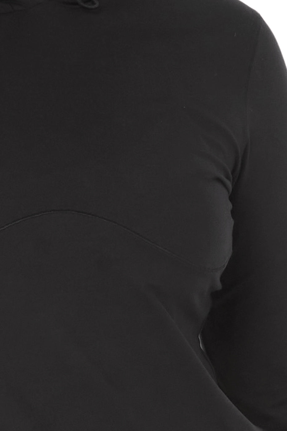 Alosoft Hooded Runner Long Sleeve - Black